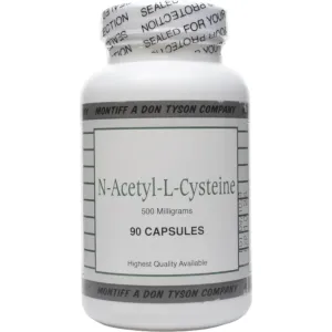 N-Acetyl-L-Cysteine 500 mg 90 caps by Montiff