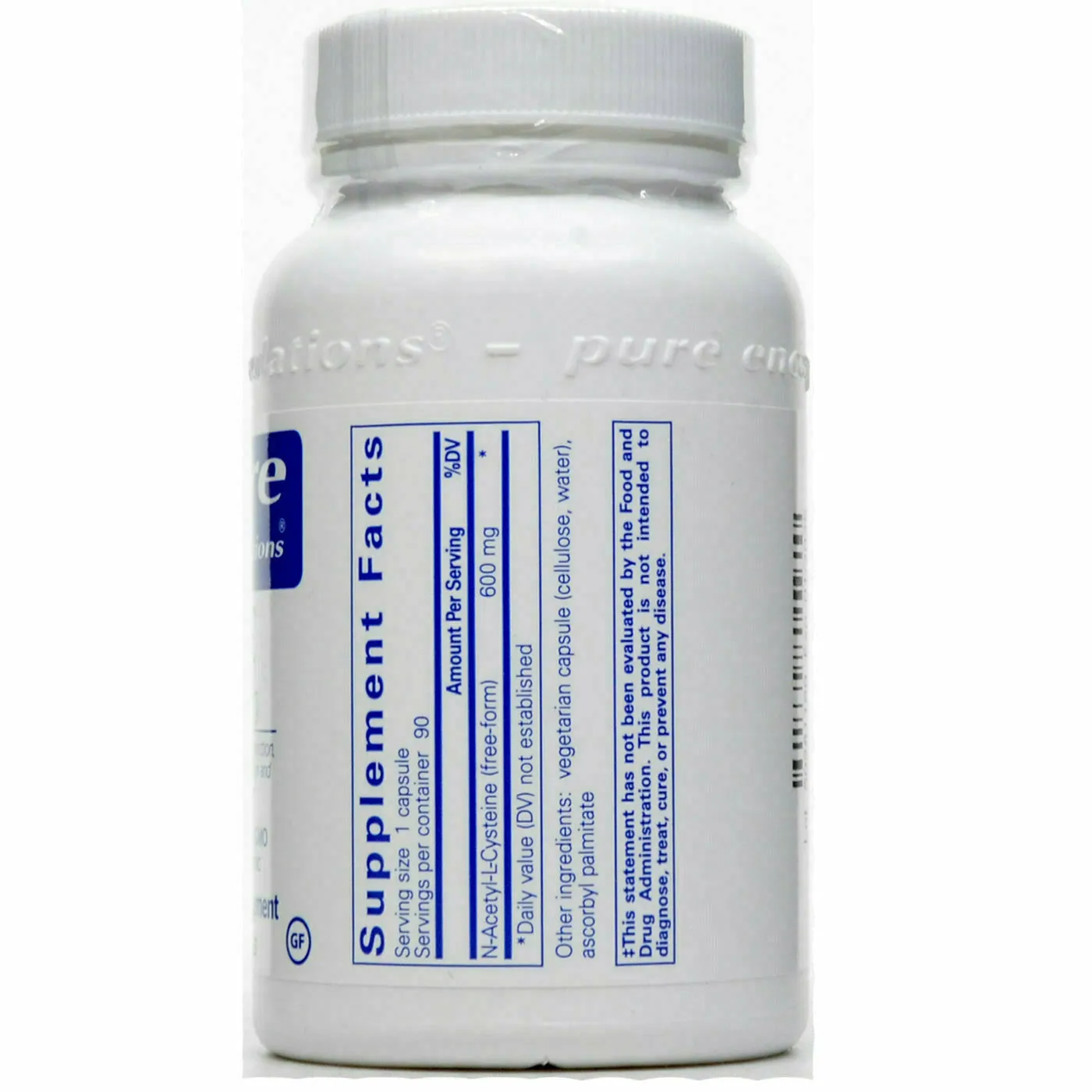 NAC 600 mg by Pure Encapsulations
