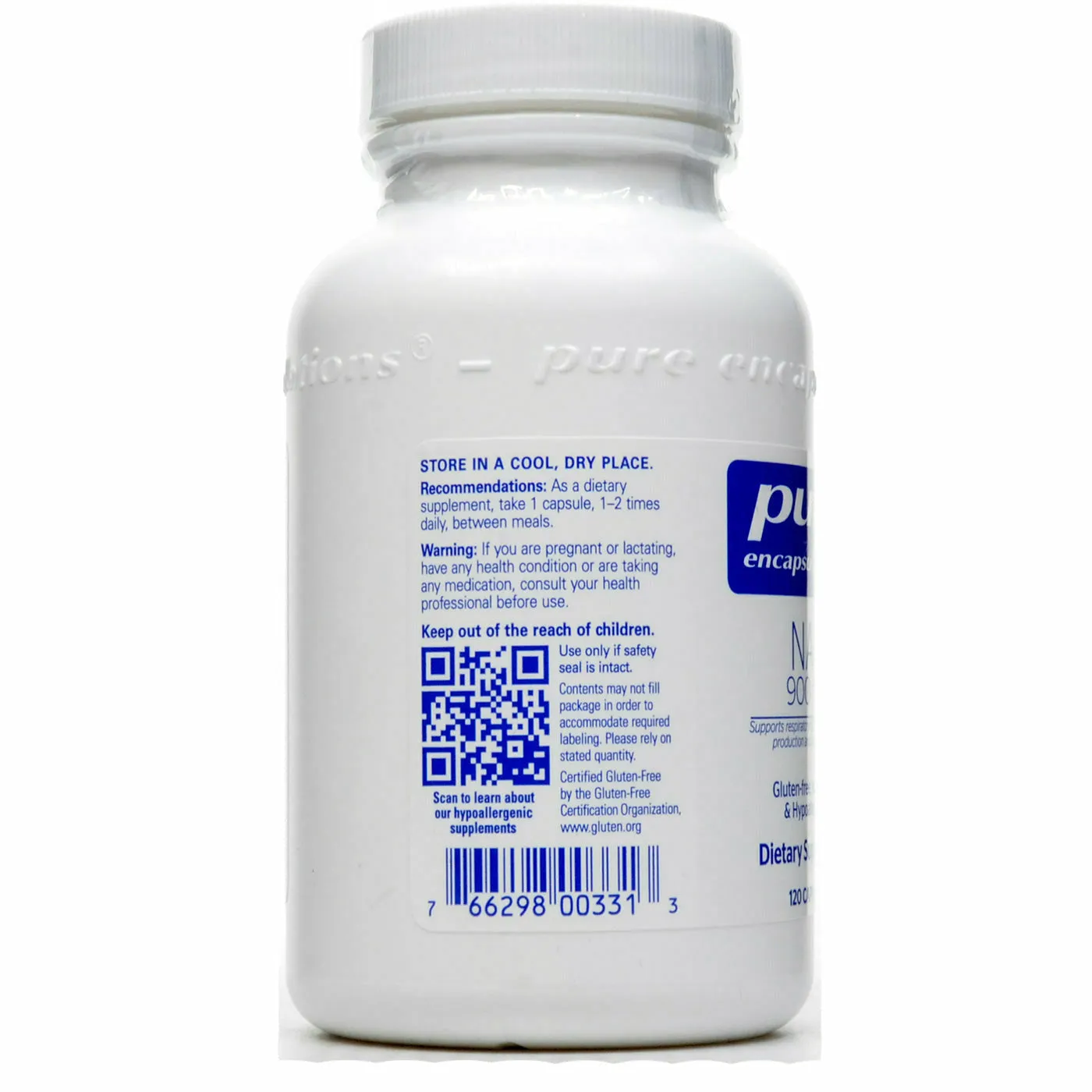 NAC 900 mg by Pure Encapsulations