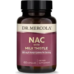 NAC with Milk Thistle 60 caps by Dr. Mercola