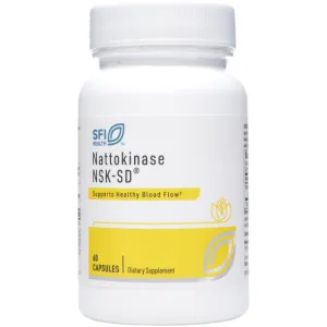 Nattokinase NSK-SD 60 caps by Klaire Labs/SFI Health