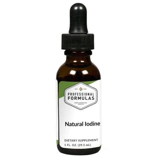 Natural Iodine 1 oz by Professional Formulas