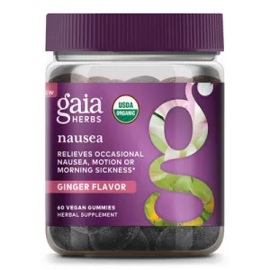 Nausea 60 gummies by Gaia Herbs