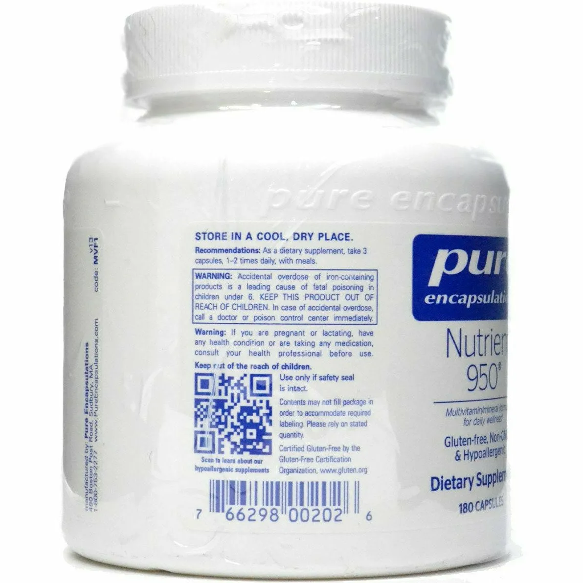Nutrient 950 by Pure Encapsulations