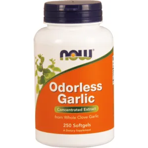 Odorless Garlic 250 softgels by NOW