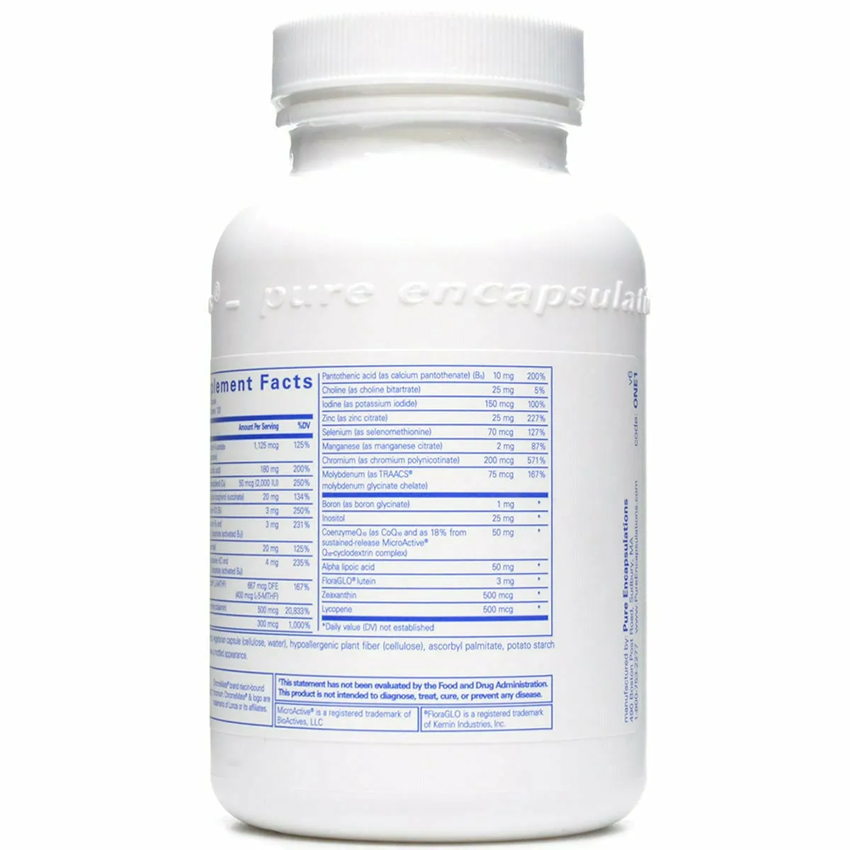 O.N.E. Multivitamin by Pure Encapsulations