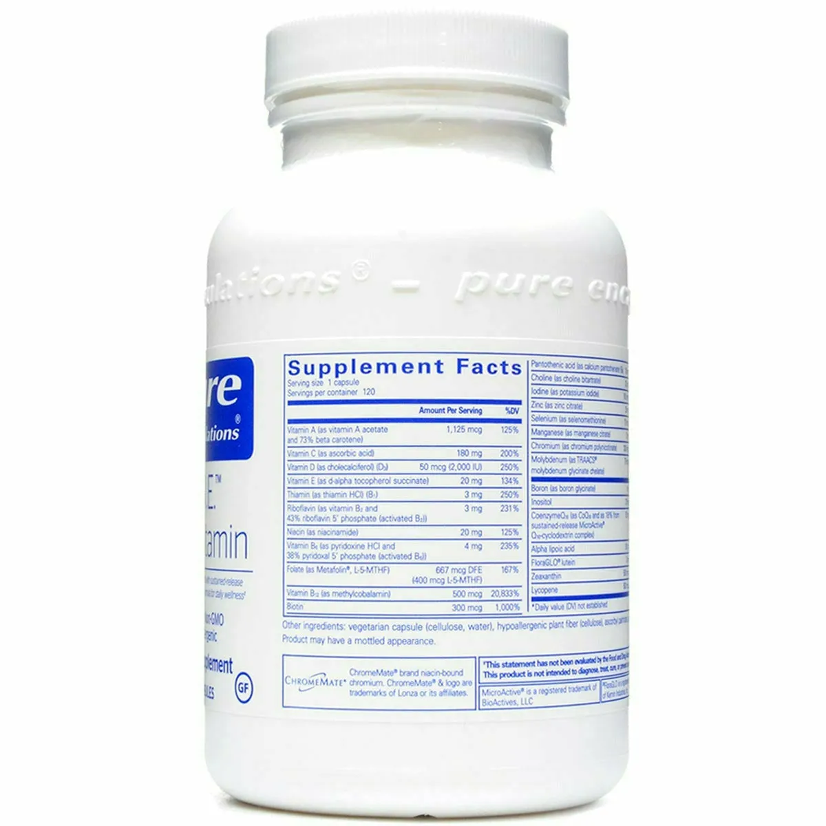 O.N.E. Multivitamin by Pure Encapsulations