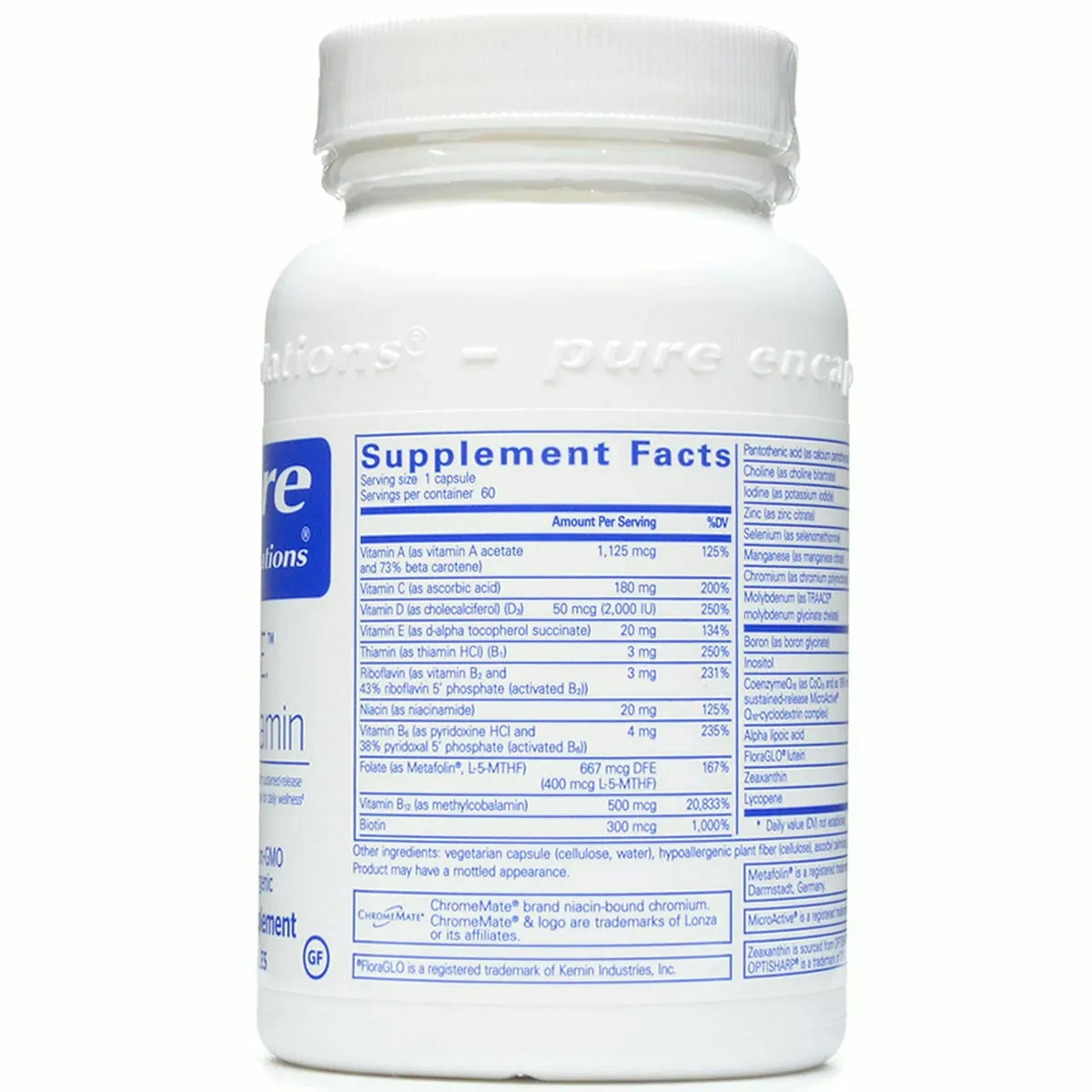 O.N.E. Multivitamin by Pure Encapsulations