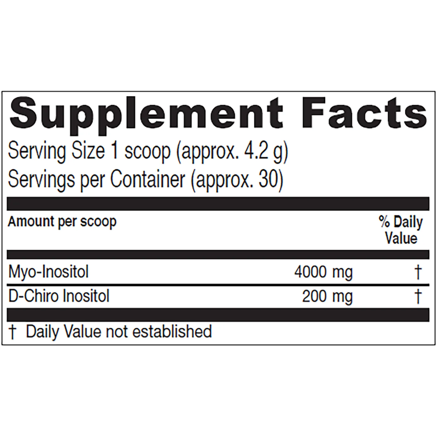 Optinositol Powder 4 oz by Vitanica