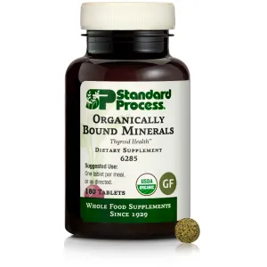 Organically Bound Minerals-Organic. 180 Tablets
