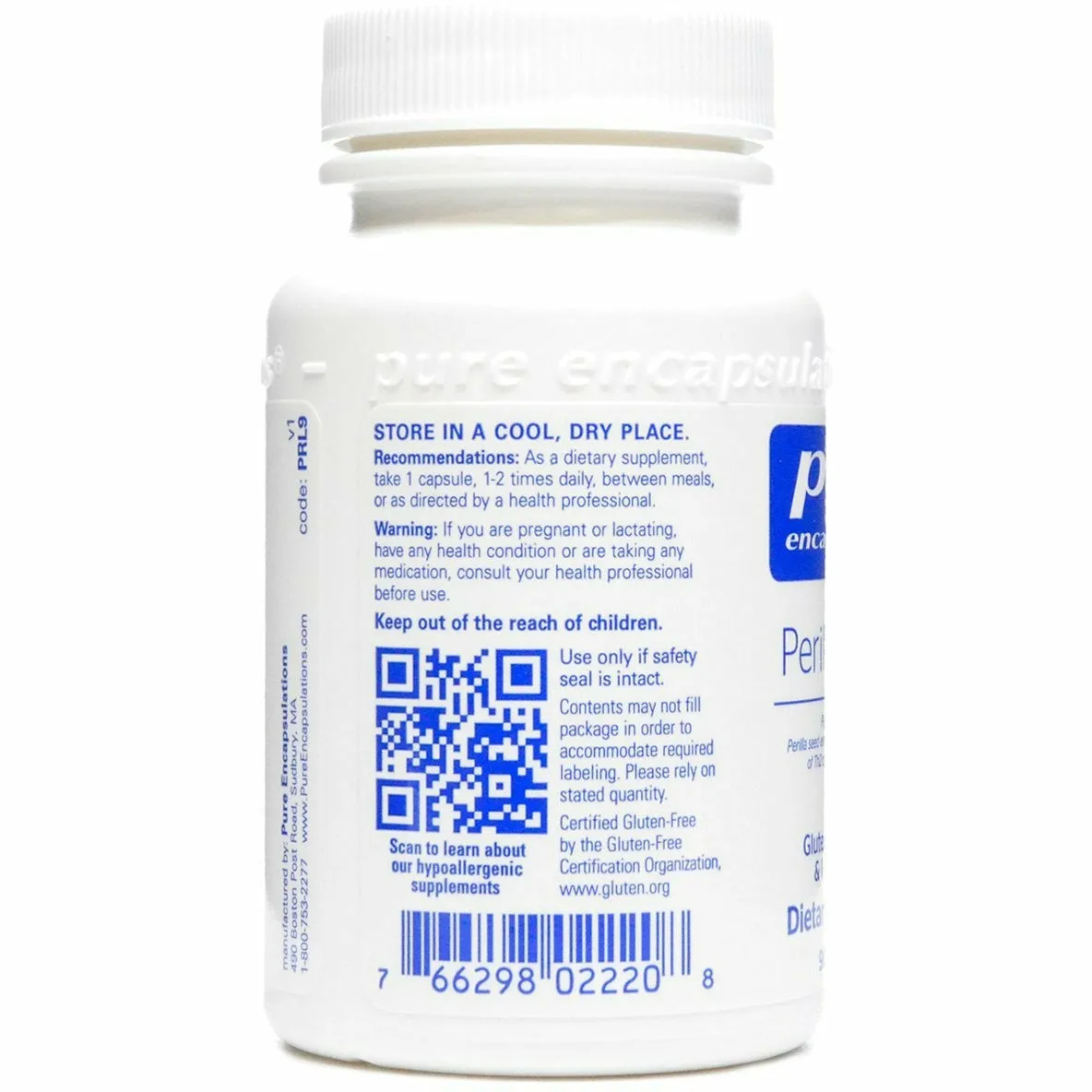 Perilla extract 90 caps by Pure Encapsulations