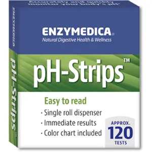pH Strips 120 ct by Enzymedica