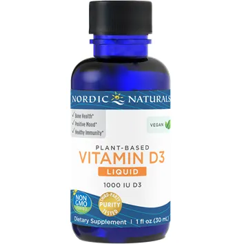 Plant-Based Vitamin D3 Liquid 1 fl oz by Nordic Naturals