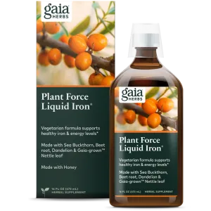 PlantForce Liquid Iron 16 oz by Gaia Herbs