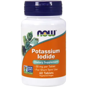 Potassium Iodide 30 mg 60 tabs by NOW