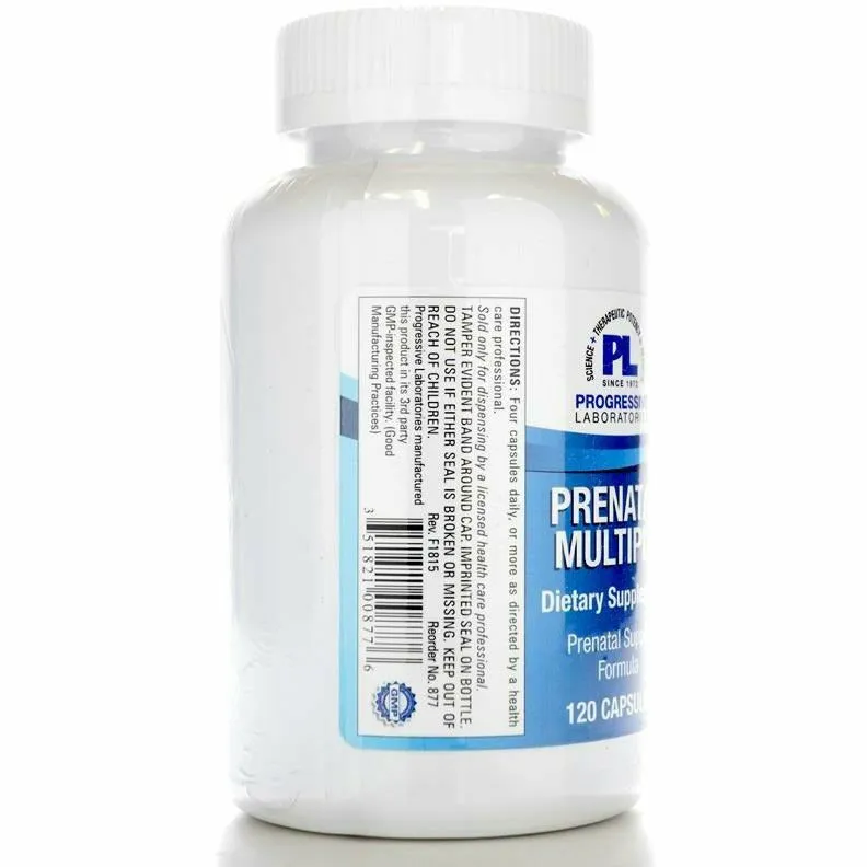 Prenatal Multiple 120 caps by Progressive Labs
