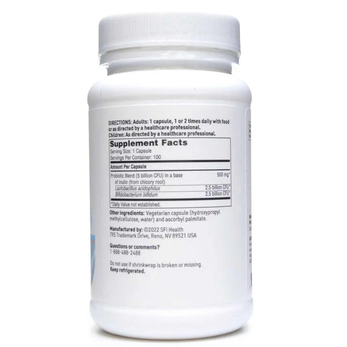 Pro-Biotic Complex 100 vcaps by Klaire Labs/SFI Health
