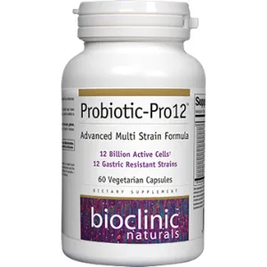 Probiotic-Pro 12 60 vcaps By Bioclinic Naturals