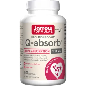 Q-Absorb Co-Q10 100 mg 120 softgels by Jarrow Formulas