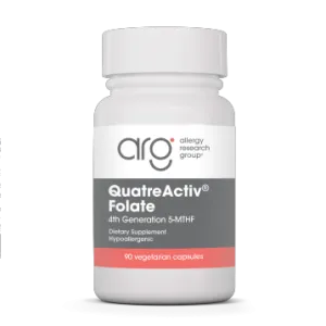 QuatreActiv Folate 90 vcaps by Allergy Research Group