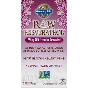 RAW Resveratrol 60 vegcaps by Garden Of Life