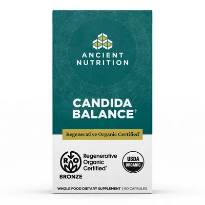 Regenerative Organic Certified Candida Balance 90 caps by Ancient Nutrition