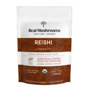 Reishi Mushroom Extract Powder 45g by Real Mushrooms