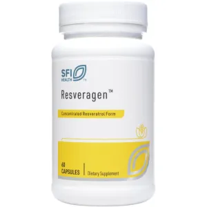 Resveragen 60 vegcaps by Klaire Labs/SFI Health