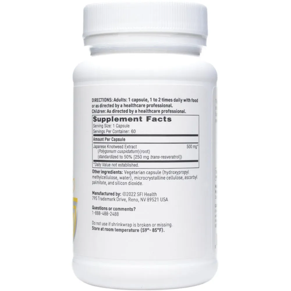 Resveragen 60 vegcaps by Klaire Labs/SFI Health