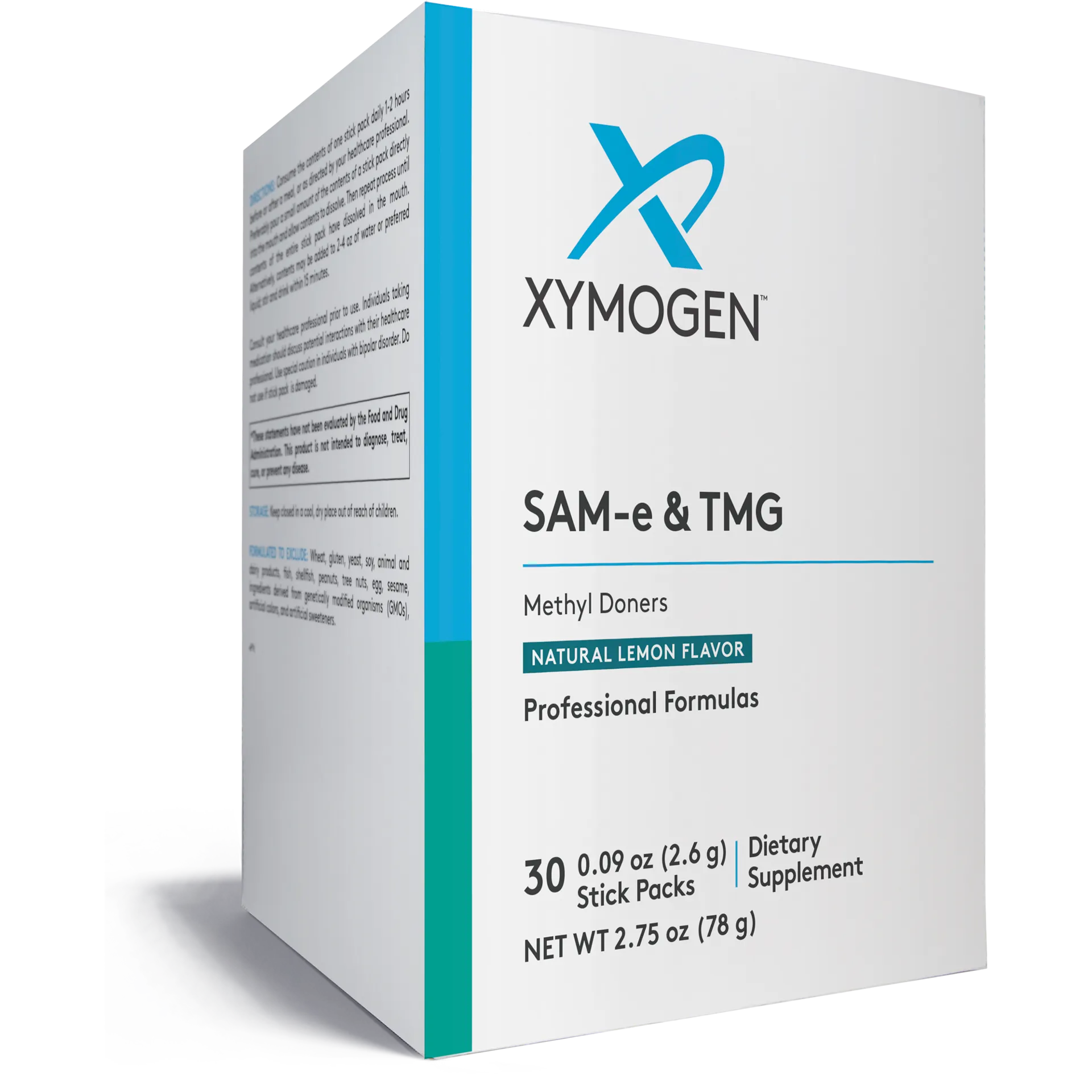 SAM-e & TMG Lemon 30 Servings by Xymogen