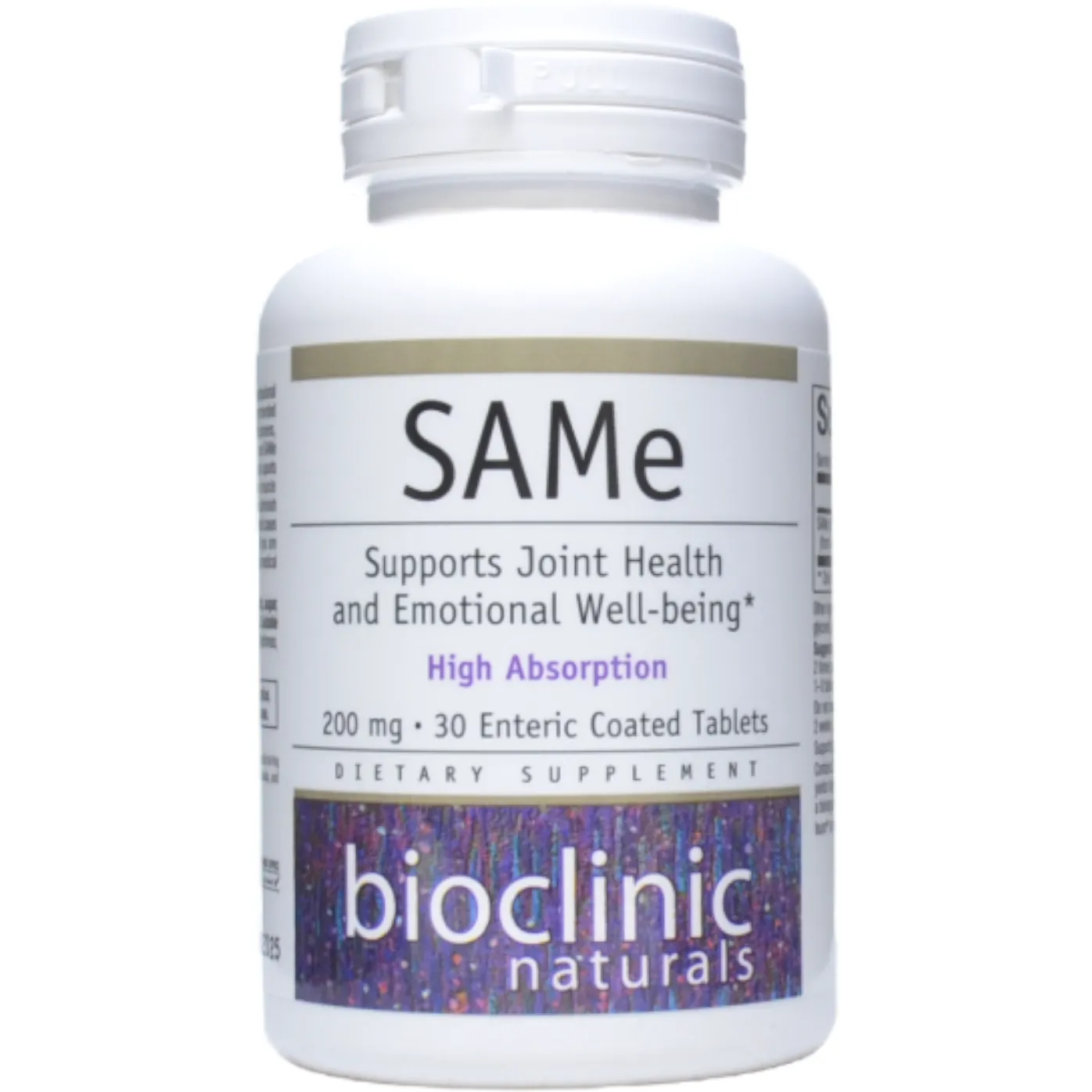 SAMe 30 tabs By Bioclinic Naturals