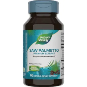 Saw Palmetto 60 softgels by Nature's Way