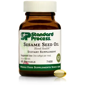 Sesame Seed Oil. 60 Softgels