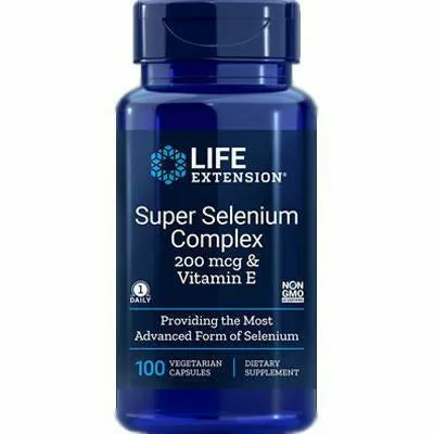 Super Selenium Complex Vit E 100 vegcaps by Life Extension