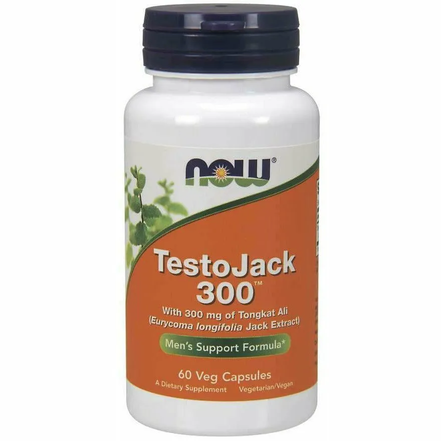 TestoJack 300 60 vegcaps By Now