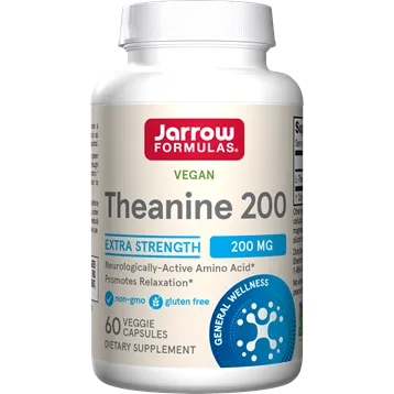 Theanine 200 mg 60 caps by Jarrow Formulas