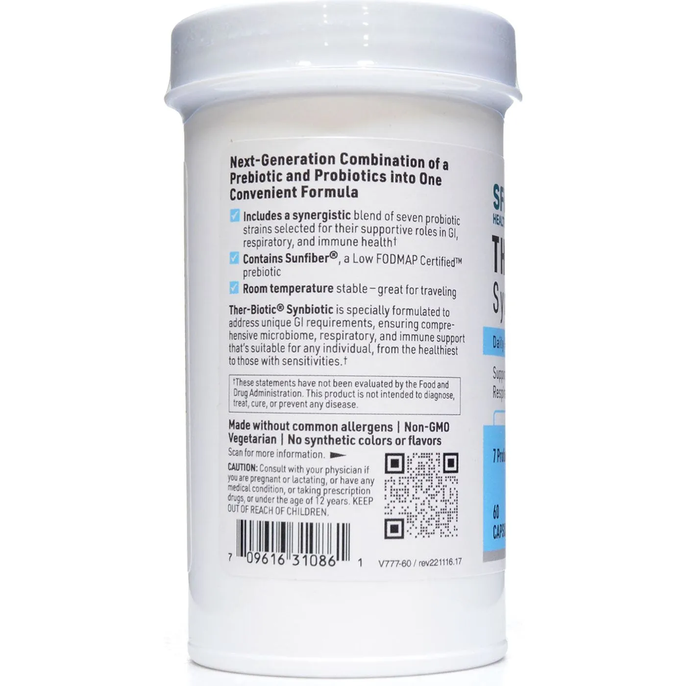 Ther-Biotic Synbiotic by Klaire Labs/SFI Health
