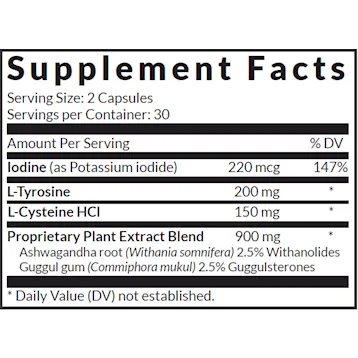 Thyro-Dyne 60 Capsules by InterPlexus