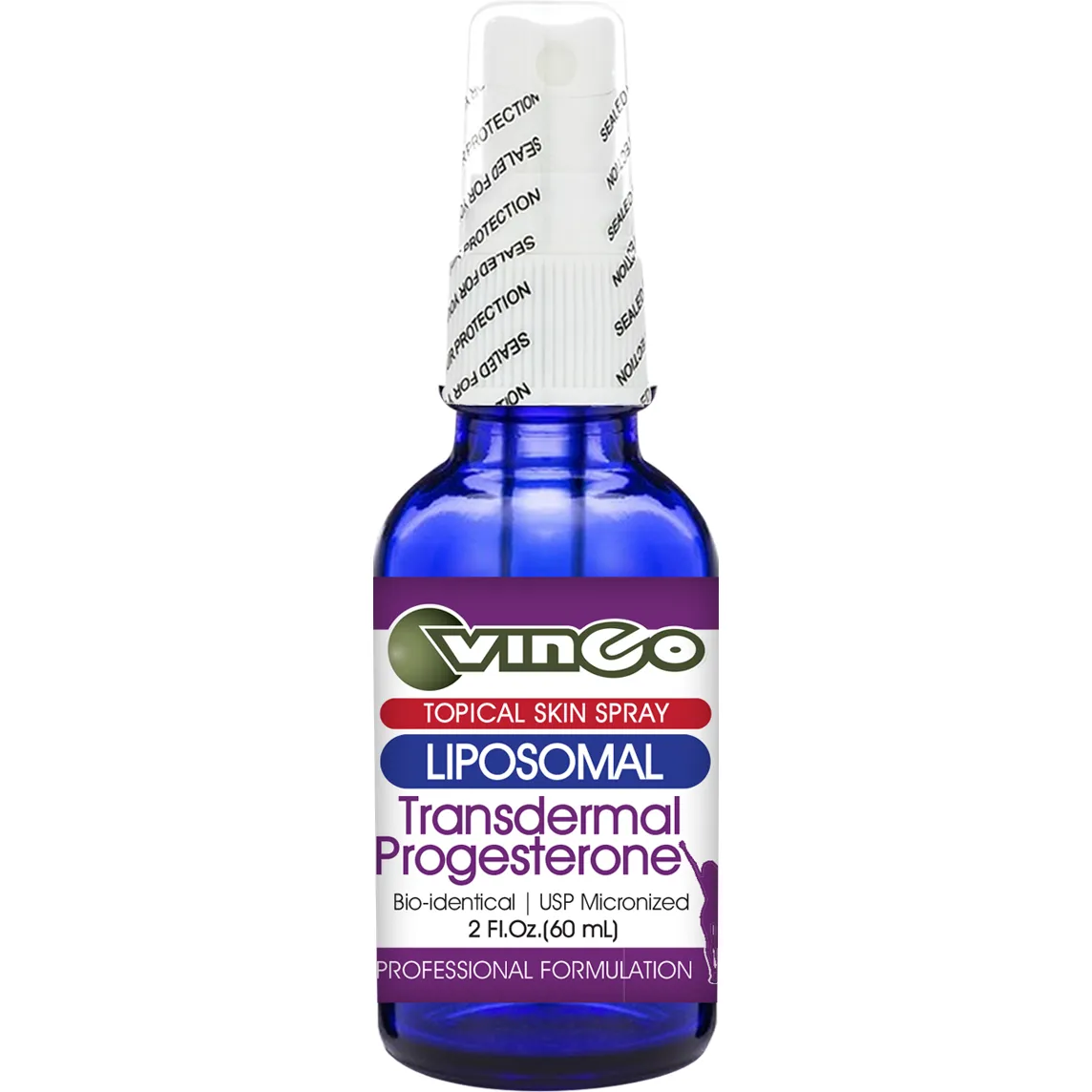 Transdermal Progesterone 2 fl oz by Vinco