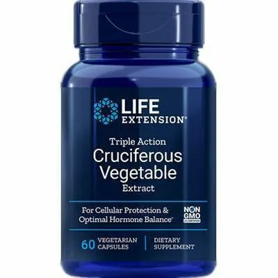 Trp Act Cruciferous Veg Extract 60 vcaps by Life Extension