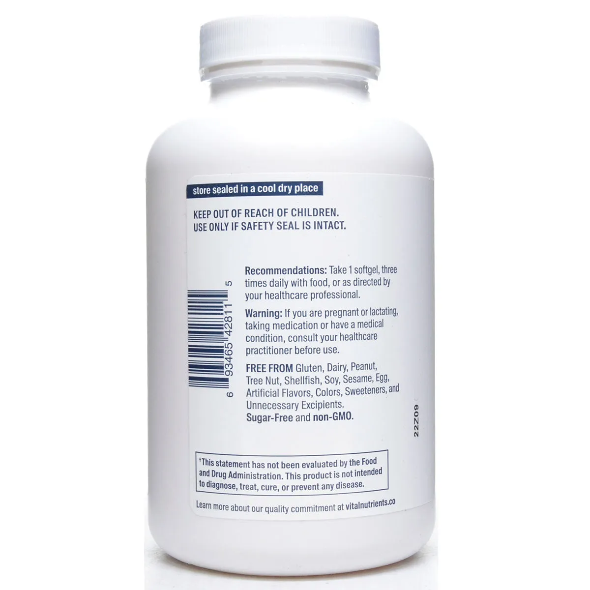 Ultra Pure Fish Oil 700 by Vital Nutrients