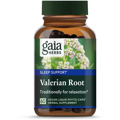 Valerian Root 60 phyto-caps by Gaia Herbs