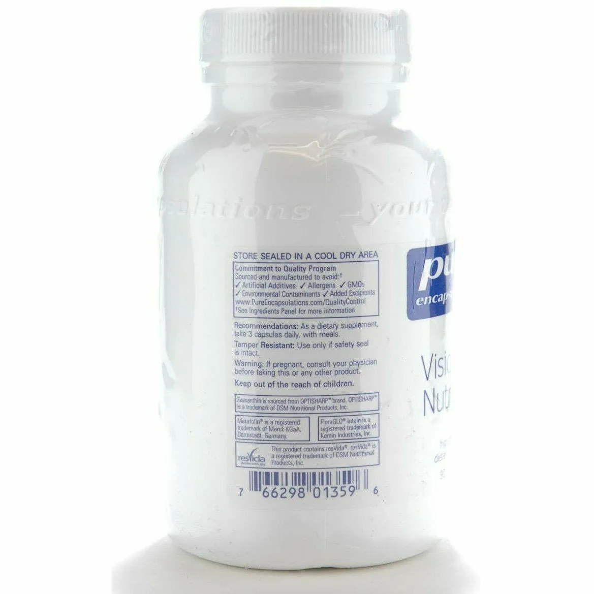 Vision Pro Nutrients 90 caps by Pure Encapsulations