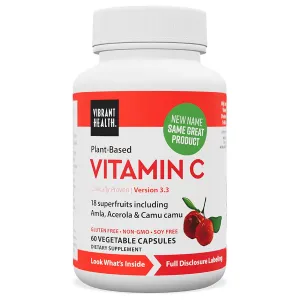 Vitamin C 60 veg caps by Vibrant Health