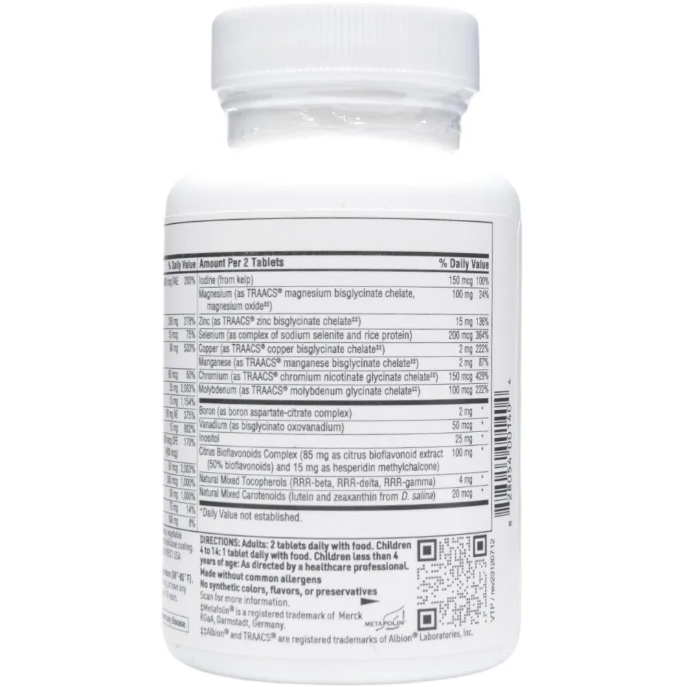 VitaPrime Iron-Free 60 tabs By Klaire Labs/SFI Health