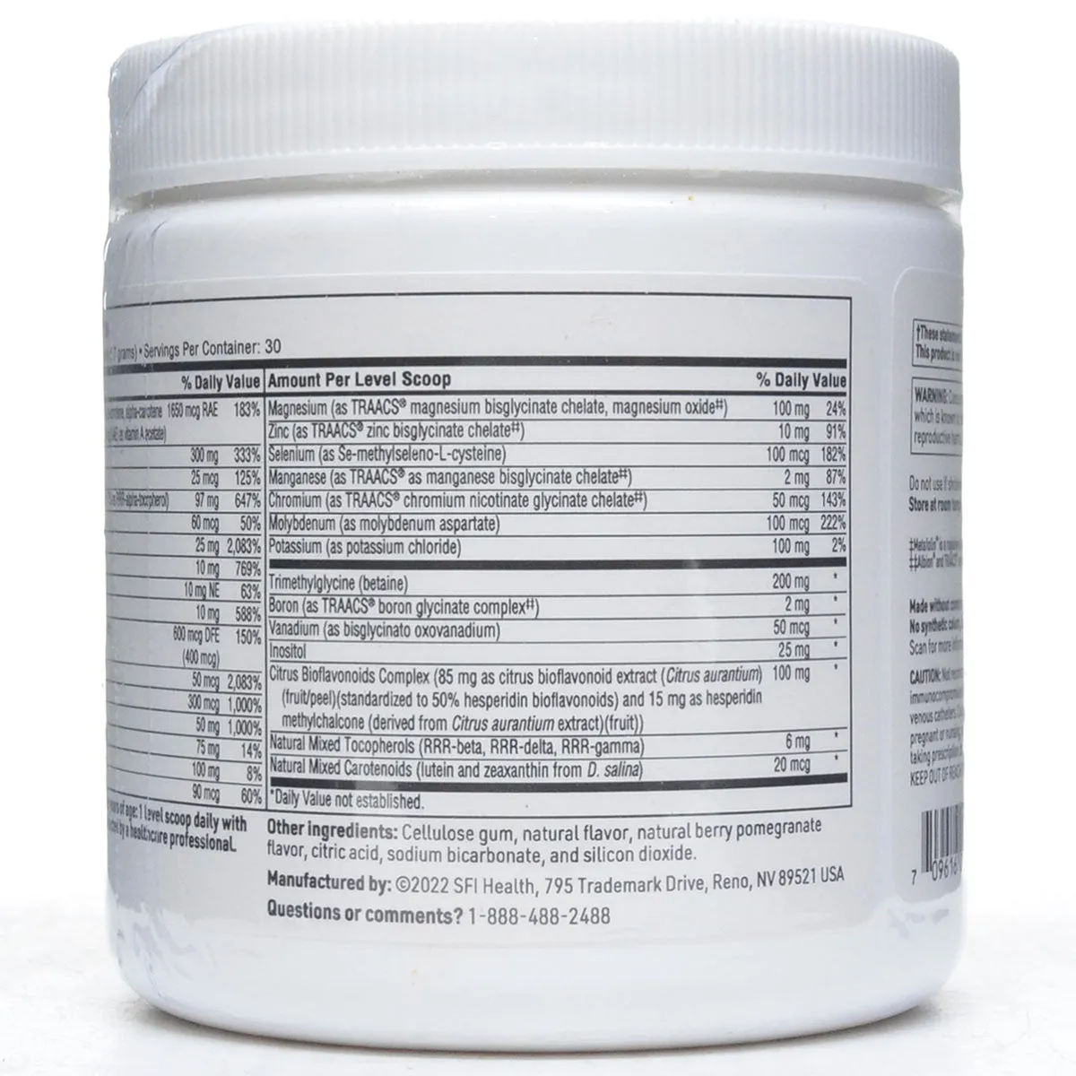 VitaSpectrum Powder Berry-Pomegranate 165 g by Klaire Labs/SFI Health