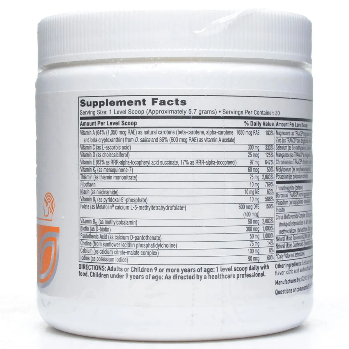 VitaSpectrum Powder Berry-Pomegranate 165 g by Klaire Labs/SFI Health