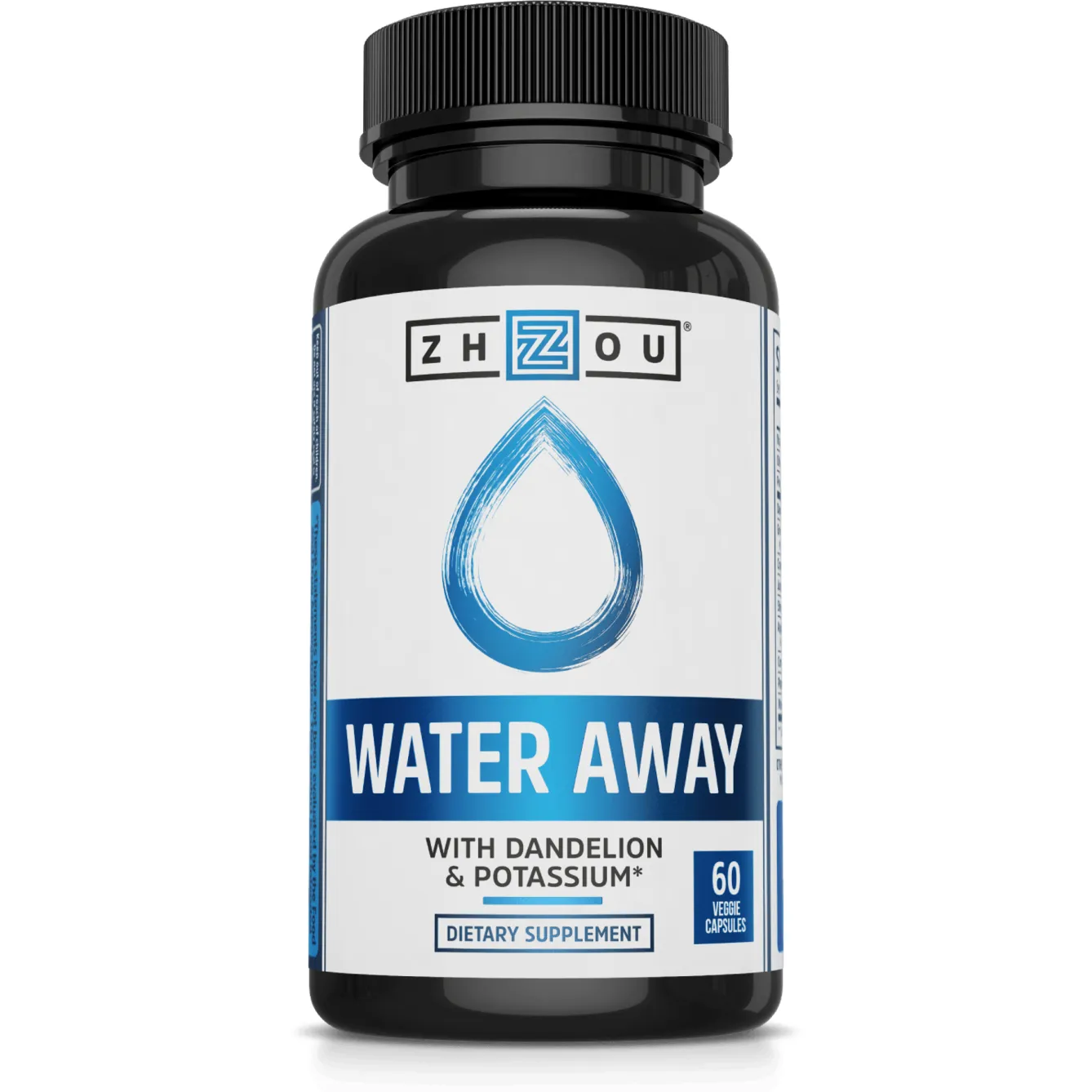 Water Away 60 vegcaps By ZHOU Nutrition