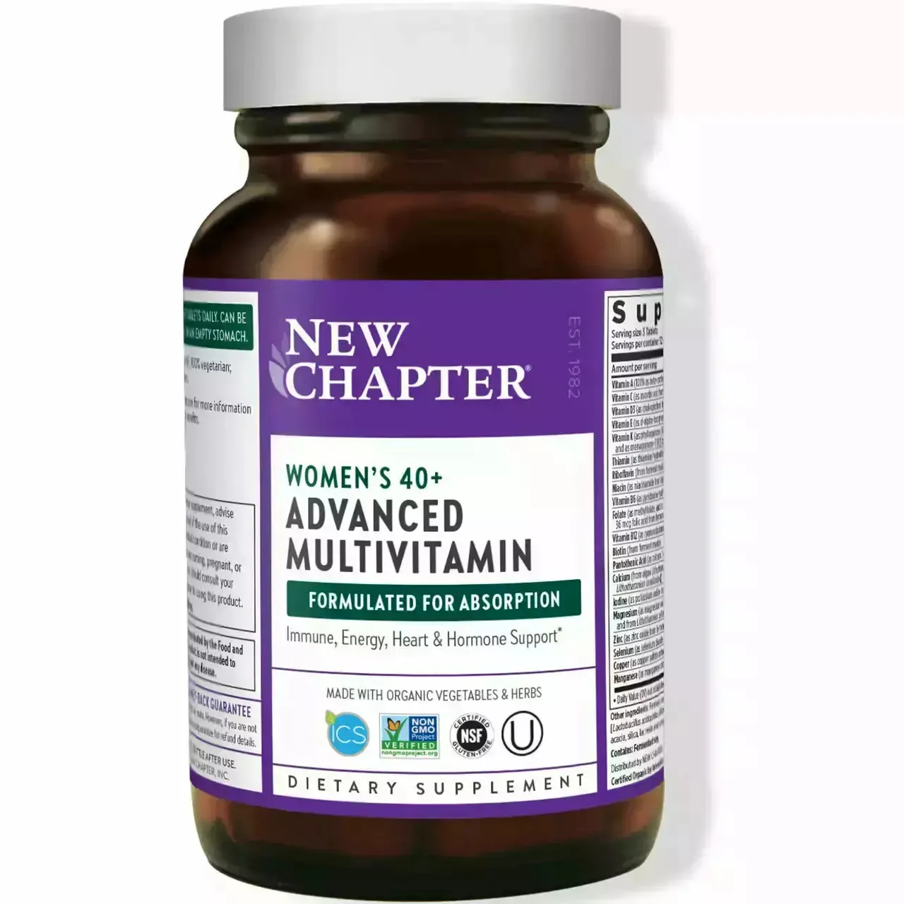 Women's 40  Advanced Multivitamin 96 tabs by New Chapter