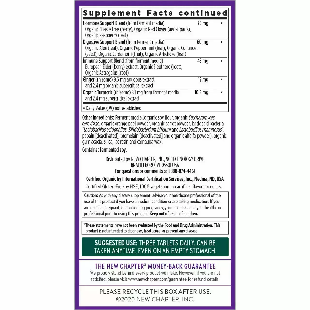 Women's 40  Advanced Multivitamin 96 tabs by New Chapter